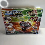 Beyblade Burst Quad Drive Cosmic Vector Battle Set W/ Tops Launchers Beystadium Used. Price: $34.99.
