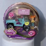 Polly Pocket Wheels 4-WHEEL Flower #9 Lea Mattel Y2K Sealed Toy Car New. Price: $16.99.
