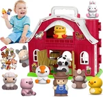 Aigybobo Farm Animals Big Barn Toys For 1 2 3 Year Old, Toddler Montessori New. Price: $29.83.
