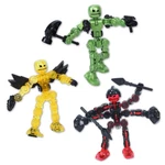 Zing Klikbot Galaxy Pack - 3 Poseable Action Figures With Weapons New. Price: $42.37.