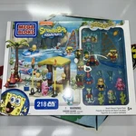 Mega Bloks Spongebob Squarepants Beach Resort Figure Pack Playset 2014 New. Price: $125.00.