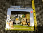 2.5" Bluey & Bingo Figure Animal Costumes Toy Set Moose Disney New. Price: $9.99.