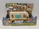 Bluey Juice Truck Transforming Playset W/ Bingo & Indy New. Price: $39.99.