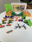 Supertoys Rolly Dome Xtreme Sports Playset Skateboard Bmx Bike Skatepark W/box Used. Price: $34.99.