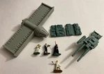 Galoob Micro Machines Star Wars New Hope The Death Playset Parts Figures Used. Price: $13.99.