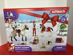 Schleich 98642 Advent Calendar: Horse Club 2022 Retired Used. Price: $50.00.