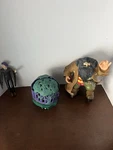 Vtg Harry Potter Figures & Whomping Willow World Of Hogwarts Mini Playset 2001 Used. Price: $20.00.