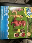 New H2O Go! T-rex Dinosaur Water Splash Sprinkler Summer Kid Fun 39IN Tall. Price: $12.00.