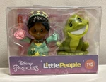 Little People Fisher-price Disney Princess Tiana & Naveen Set Box, New Htf Rare. Price: $12.99.