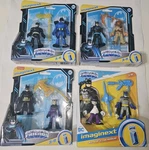 Lot 4 Imaginext Dc Super Friends 3" 2-PACK Figures Batman Catwoman Penguin New. Price: $37.99.