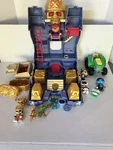 Moose Treasure X King's Gold Tomb 2018 Playset & Ryans World Figures Used. Price: $59.99.