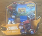 Paw Patrol Rubble & Crew Play Set Charger Wheeler Build It Pack New. Price: $14.99.