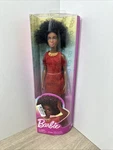 Mattel Barbie Fashionistas Doll #221 Natural Black Hair Red Dress & Accessories New. Price: $13.00.