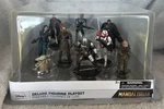 The Mandalorian Grogu Deluxe Figurine Playset 9 Star Wars Disney Store Only New. Price: $38.99.