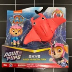 Paw Patrol Aqua Pups Skye And Manta Ray Action Figures Set New. Price: $16.95.