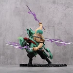 Hot One Piece 10CM Anime Figure Gk Roronoa Zoro Three-blade Sa-maximum Manga New. Price: $7.14.