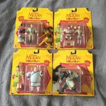 Rare Disney's Mulan Collectibles Poseable Figure Set Lot Of 4 New, Sealed, Nib. Price: $135.00.