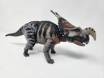 Beasts Of The Mesozoic Einiosaurus Procurvicornis- 1/18TH Dinosaur Figure + Card Used. Price: $100.00.