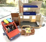 Bluey's Family Trip Ultimate Caravan Adventures Transforming Playset Used. Price: $36.00.