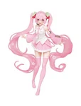 Taito 451113600 Project Diva Hatsune Miku Sakura Version Figure, 7" New. Price: $55.09.