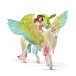 Schleich Bayala Fairy Surah With Glitter Pegasus Educational Toy Playset New. Price: $32.29.