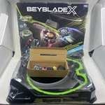 Hasbro Beyblade Xtreme Battle Set X-celerator Rail Cib + Rhino Horn Dagger Used. Price: $54.99.