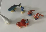 Disney Store Finding Dory Pixar 6 Piece Figure Figurine Playset Cake Topper Used. Price: $27.24.