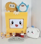 Lankybox Youtube Channel: Really Big Mystery 3 Figures Plush Surprise Used. Price: $34.99.