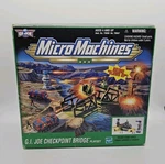 Micro Machines Gi Joe Checkpoint Bridge Playset Soldiers Military 1999 New Used. Price: $69.95.