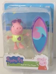 Peppa Pig Friends And Fun 2.5" Mini-figure N' Jazwares Surfboard New. Price: $10.99.