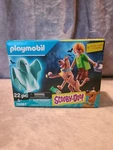 Playmobil Scooby Doo Glow In The Dark Ghost Set With And Shaggy 70287 New. Price: $30.00.