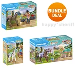Playmobil Horses Of Waterfall Series Sets 71356 And 71357 71358 New. Price: $148.00.