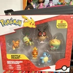 Jazwares Pok Mon Battle Ready Multi-pack 6 Figures Pawmi Squirtle New. Price: $19.99.
