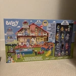 Moose Enterprise Bluey Ultimate 40+ Piece Mega Play Set Brand New Sealed. Price: $350.00.