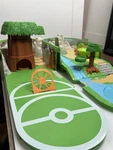 Pokemon Carry Case Playset Backpack 2020 Battle Arena Green Missing Bridge Used. Price: $19.99.