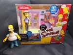 Playmates Toys The Simpsons Krusty Burger Playset Pimply Faced Teen Bonus Homer New. Price: $34.00.