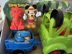 Disney Junior Mickey Mouse Funhouse Dino Rover Toy Vehicle With Figures Set New. Price: $18.99.