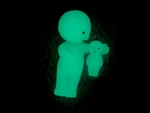 Smiski Bed Series Soineski Chibiski Glow-in-the-dark Figures Dreams Inc. Used. Price: $19.95.
