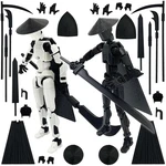 Sansgoup Titan Action Figure Set, 3D Printed Multi-joint T13 Robot New. Price: $23.98.