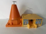 Disney Pixar Cars Race Around Radiator Springs Playset Launcher Works Used. Price: $33.00.