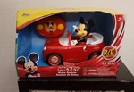 Jada Toys Disney Junior Mickey Mouse Clubhouse Roadster Rc Car 7" Red 32943 New. Price: $19.99.