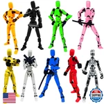 Danoni TITAN13 Action Figure Lucky Robot 3D Printed Multi-jointed Desktop New. Price: $56.56.