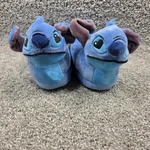 Disney Stitch Slippers Shoes Kids Size 9/10 Blue Plush Cozy Character Indoor New. Price: $15.00.