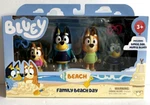 Bluey Family Beach Day Figures - 4PK Toy Bingo Dad Mum & New Box. Price: $29.59.