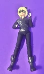 Miraculous Adrien Agreste Cat Noir Action Figure Doll Zagtoon Playmates 11.5" Used. Price: $14.00.