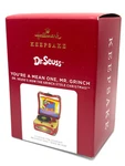 Hallmark Keepsake Ornament 2021 Dr Seuss You're Mean One Mr Grinch New Box. Price: $27.99.