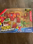 Super Hero Mashers Hulk Buster Fury Force Figure Set Micro & Iron Man Nib New. Price: $75.00.
