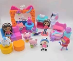 Gabby's Dollhouse Lot Of Toys Figures Accessories Spin Master Dreamworks Used. Price: $23.24.