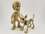 Shaggy And Scooby-doo Skeleton Duo Halloween Mystery Figures New. Price: $20.00.