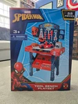 New Marvel Classic Spider-man Tool Bench Playset 55 Pieces For Kids Ages 3+. Price: $59.95.